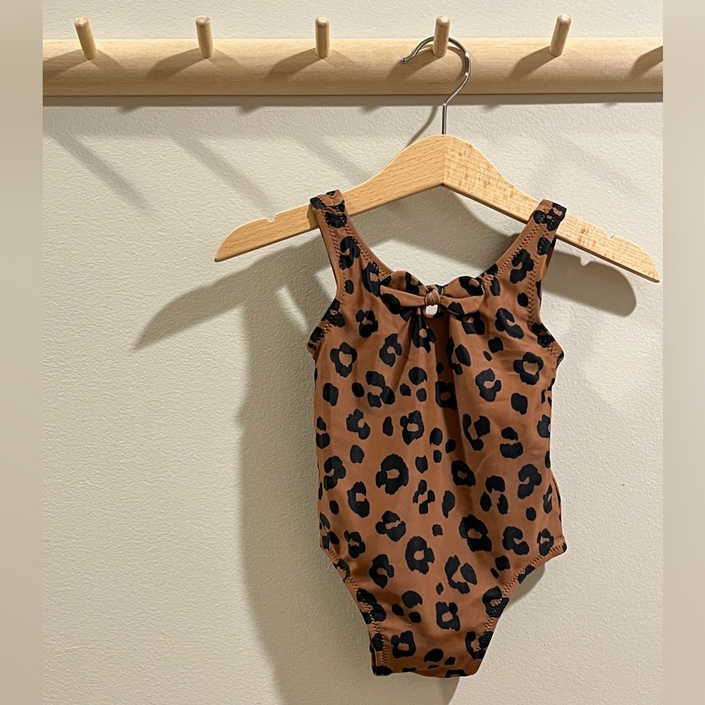 OLD NAVY | Leopard Swimsuit | 3-6 Mo